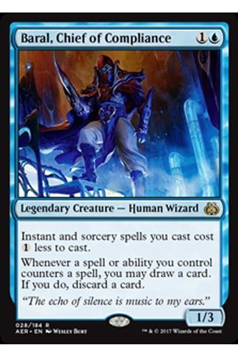 Baral Chief of Compliance