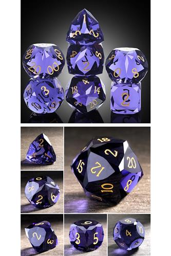 Glasterninger - Facet: Ametyst