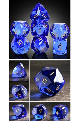 Glasterninger - Facet: Safir