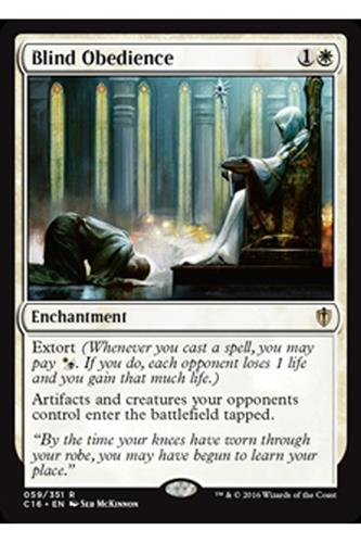 Blind Obedience