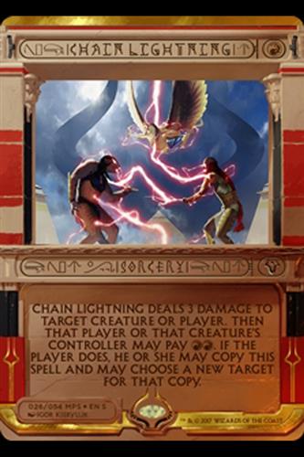 Chain Lightning (Amonkhet Invocations)