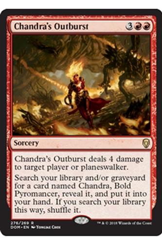 Chandra's Outburst