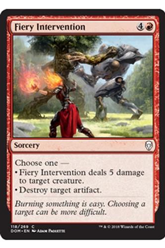 Fiery Intervention