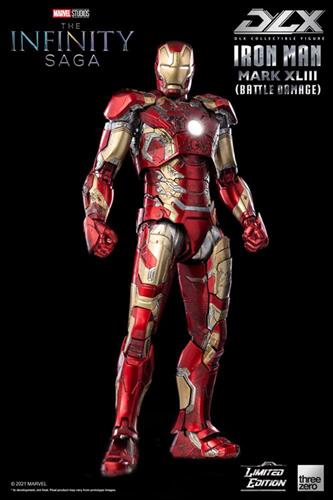 1/12 Iron Man Mark 43 (Battle Damage) Limited Edition 17 cm