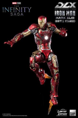 1/12 Iron Man Mark 43 (Battle Damage) Limited Edition 17 cm