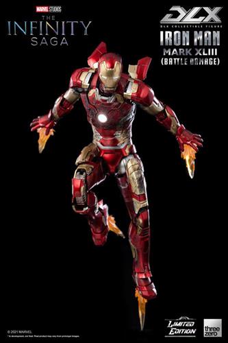 1/12 Iron Man Mark 43 (Battle Damage) Limited Edition 17 cm