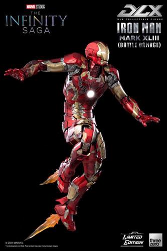 1/12 Iron Man Mark 43 (Battle Damage) Limited Edition 17 cm