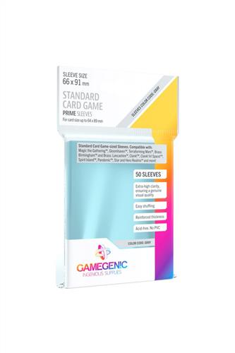 PRIME Standard Card Came Sleeves (66x91mm)