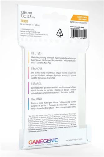 Matte Tarot Sleeves 73x122mm (50)