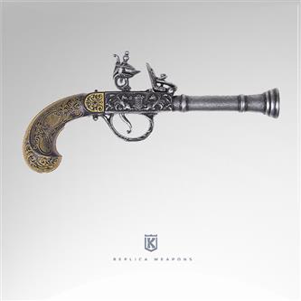 Flintlåspistol fra det 18. århundrede