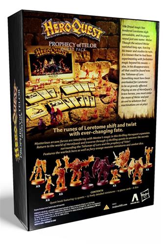 HeroQuest - Quest Pack: Prophecy of Telor
