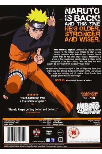 Naruto Shippuden - Complete Series 8 (Ep. 349-401) DVD - Hayato Date &  Pierrot