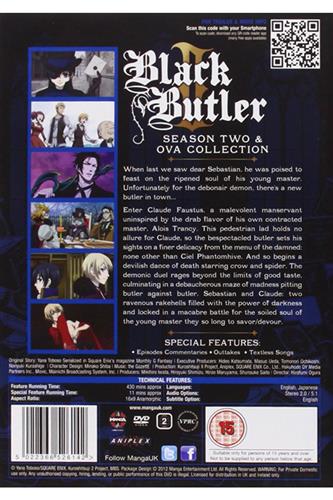 Black Butler - Season 2 (Ep. 1-12 & OVA) DVD