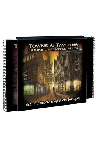 Books of Battle Mats - Towns & Taverns