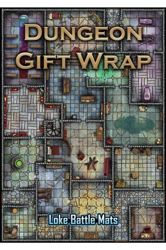 Dungeon Gift Wrap (6 sheets with tags)