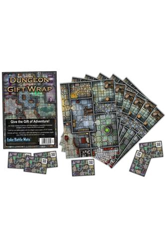 Dungeon Gift Wrap (6 sheets with tags)