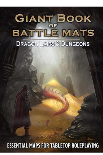 Giant Book of Battle Mats: Dragon Lairs & Dungeons
