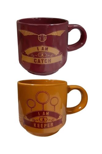 Harry Potter - Sæt med to krus, Catch & Keeper