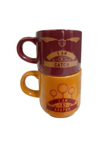 Harry Potter - Sæt med to krus, Catch & Keeper