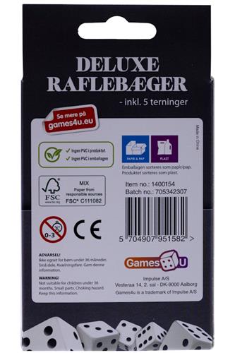 Deluxe raflebæger Deluxe raflebæger