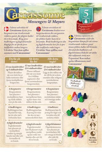 Carcassonne: Messengers & Mayors