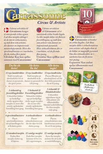 Carcassonne: Circus & Artists