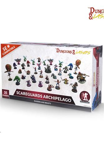 Dungeons & Lasers: Raiders and Beasts of Scareguards Archipelago