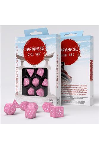 Rollespilsterninger: Japanese Dice Set - Sweet Spring Memory