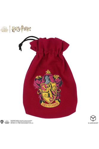 Terningpose - Harry Potter: Gryffindor med 5 terninger