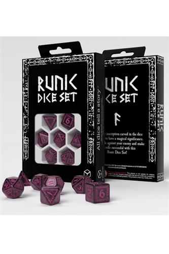 Rollespilsterninger: Runic (Shimmering black with magenta)