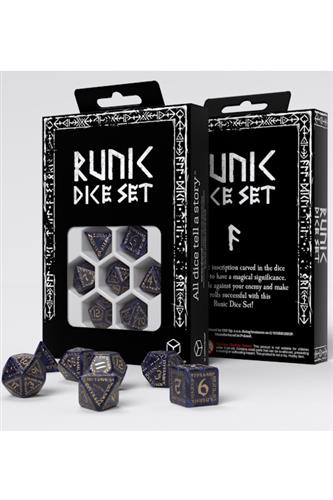 Rollespilsterninger: Runic (Mixed-blue & gold)