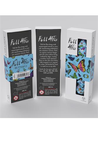 Full Art Dice Set: Butterfly Full Art Dice Set: Butterfly