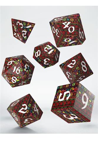 Full Art Dice Set: Krajka