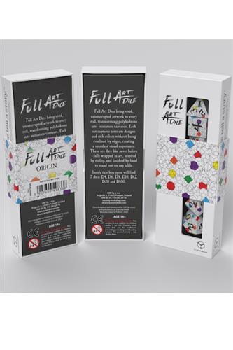 Full Art Dice Set: Origin