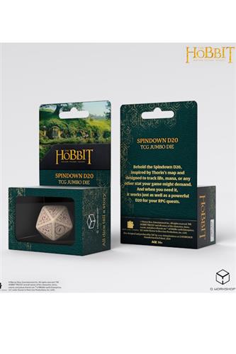The Hobbit Spindown D20 - Terra The Hobbit Spindown D20 - Terra