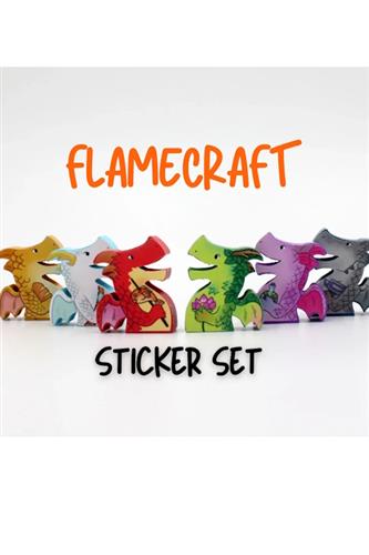 FlameCraft Sticker Set