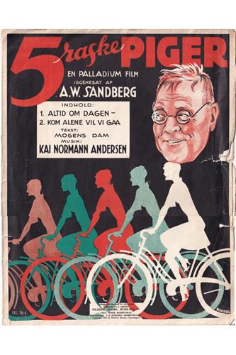 6 Raske Piger 1933 -  Node Hæfte