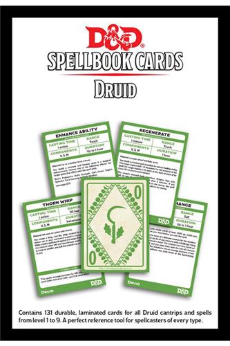 Spellbook Cards - Druid