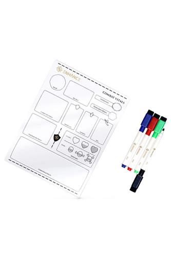 ENHANCE: Acrylic Character Sheet Set