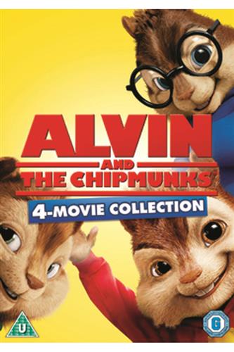 Alvin And The Chipmunks - Complete 4 Movie Collection DVD - 20th