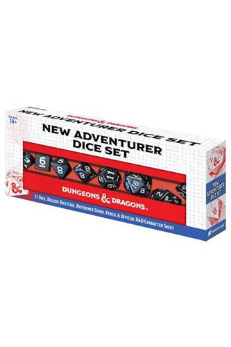 D&D New Adventurer Set - Black Dice