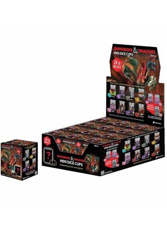 Dungeons & Dragons Mini Dice Cups Display