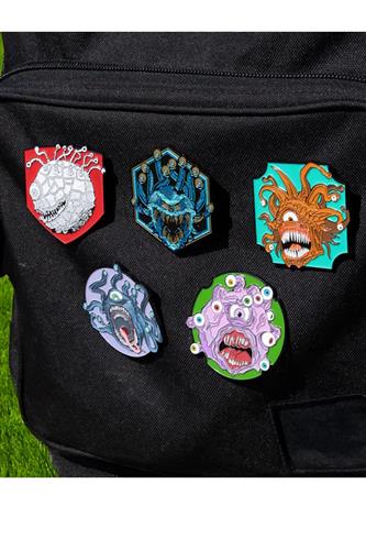 Dungeons & Dragons: Monster Mystery Pins - pakke Dungeons & Dragons: Monster Mystery Pins - pakke