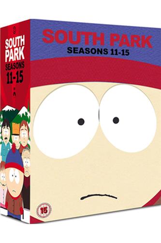 South Park Seasons 11 to 15 DVD