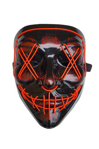 LED Horror Maske, Rød