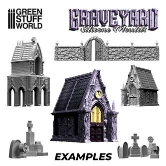 Graveyard Silicone mould