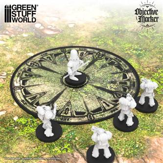 Clear Objective Marker (40mm+3') Pack x6