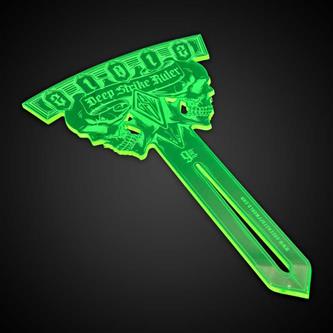 Deep Strike Ruler Template 9" - Fluor Green Deep Strike Ruler Template 9" - Fluor Green