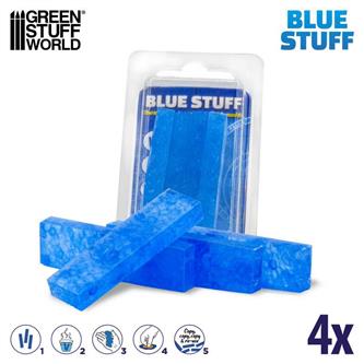 Blue Stuff Mold 4 Bars Blue Stuff Mold 4 Bars