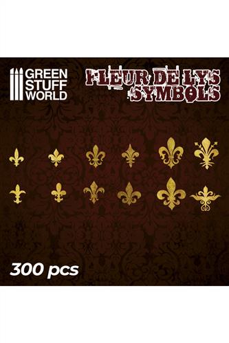 Fleur de Lys, 300 symbols - Green Stuff World | Faraos Webshop